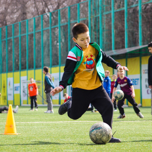 Football festival for orphans took place in Almaty