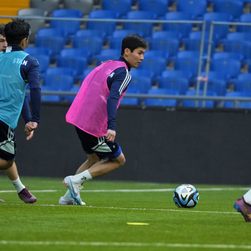 Kazakhstan national team's training session - Photos