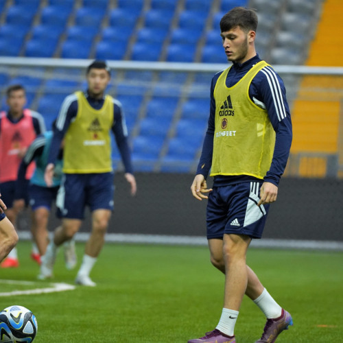Kazakhstan national team's training session - Photos