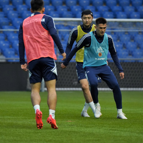 Kazakhstan national team's training session - Photos