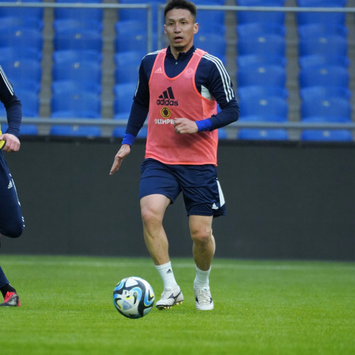 Kazakhstan national team's training session - Photos