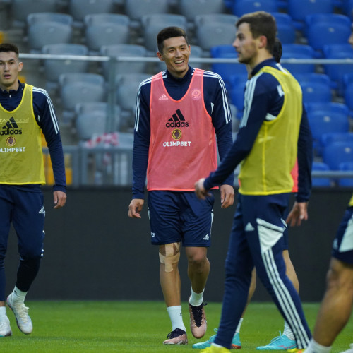 Kazakhstan national team's training session - Photos