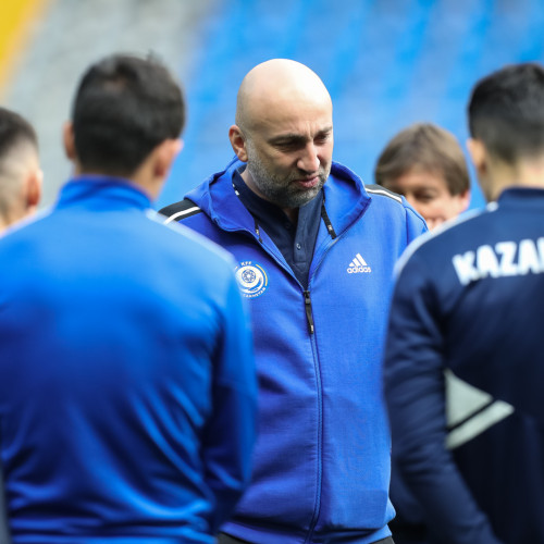 Kazakhstan pre-match training session - Photos