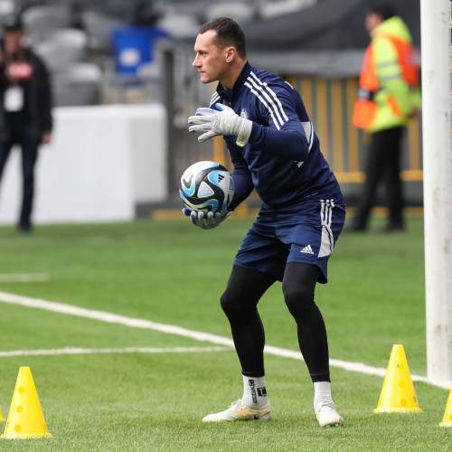 Kazakhstan pre-match training session - Photos