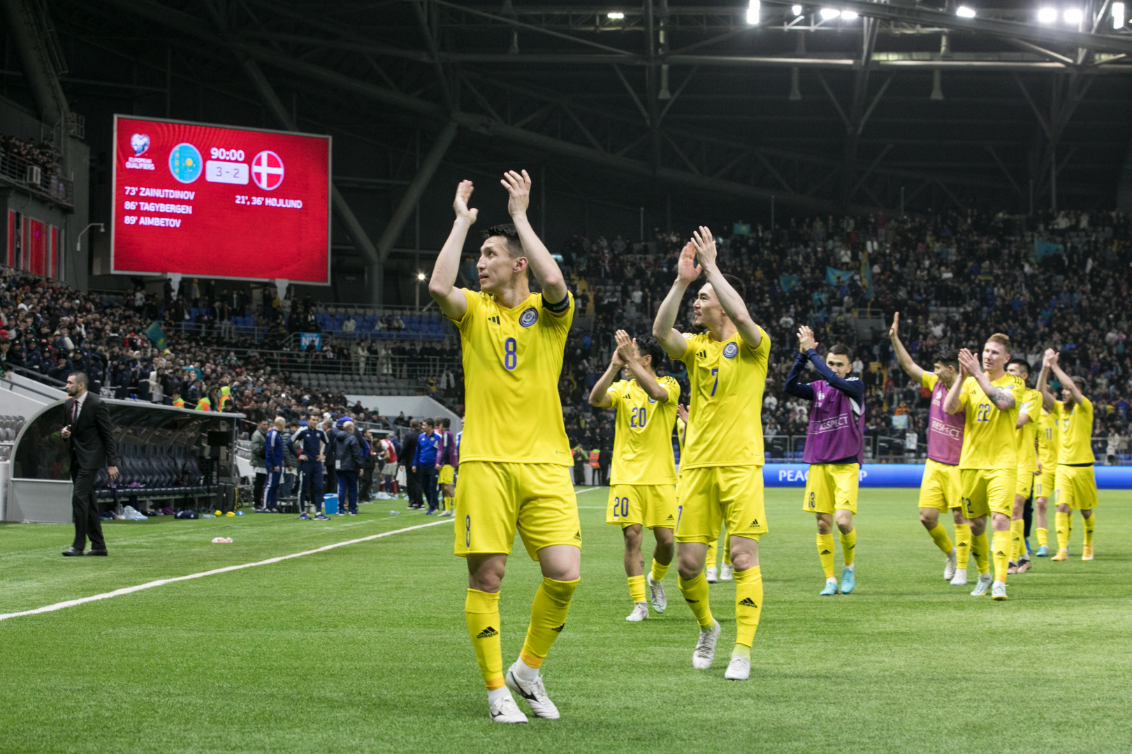 Kazakhstan 3:2 Denmark - Photos