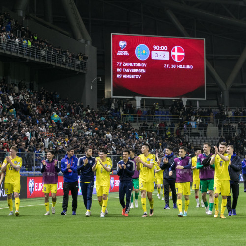 Kazakhstan 3:2 Denmark - Photos