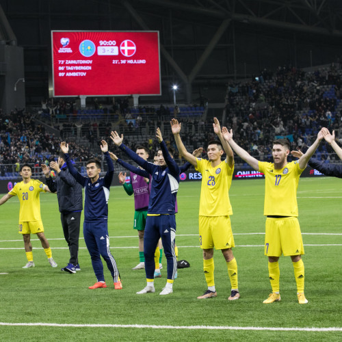 Kazakhstan 3:2 Denmark - Photos