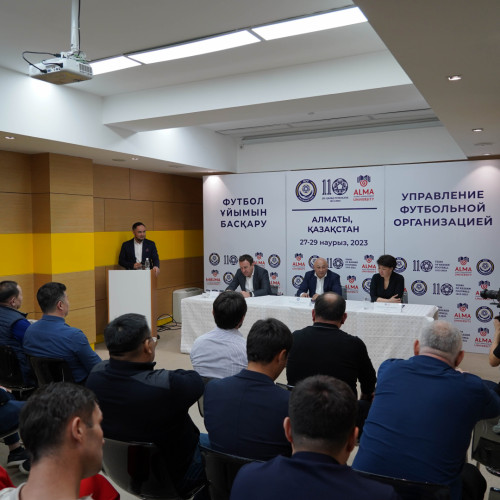 Educational program in football management officially launched in Kazakhstan