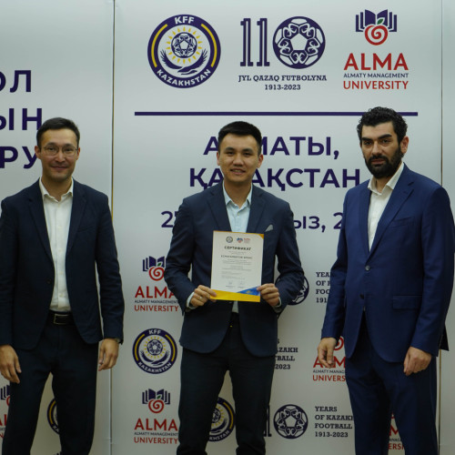 Educational program in football management officially launched in Kazakhstan