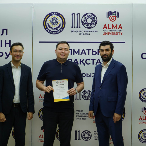 Educational program in football management officially launched in Kazakhstan
