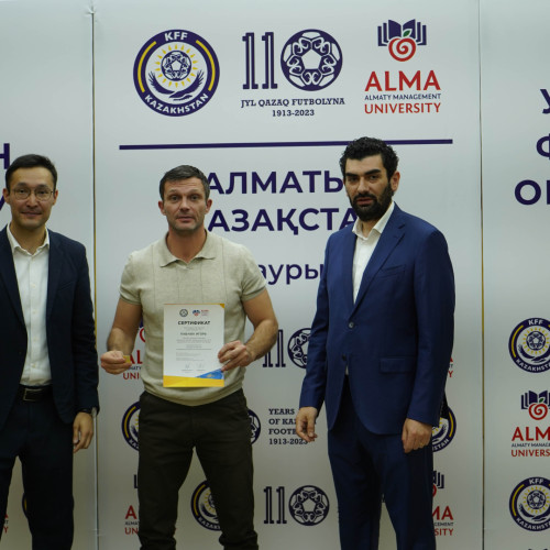 Educational program in football management officially launched in Kazakhstan