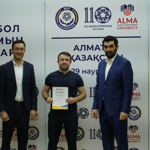 Educational program in football management officially launched in Kazakhstan