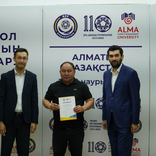 Educational program in football management officially launched in Kazakhstan