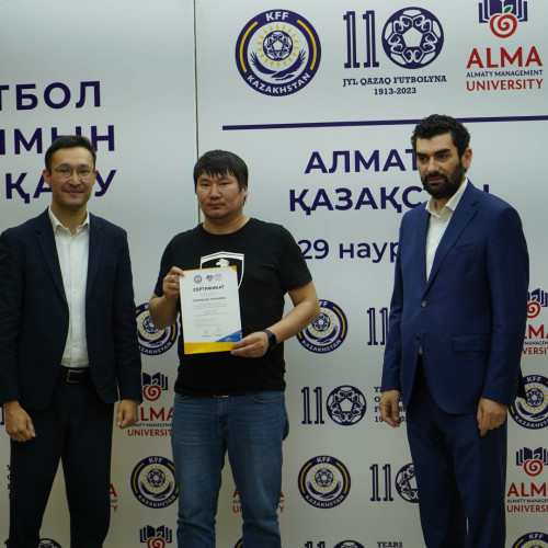 Educational program in football management officially launched in Kazakhstan