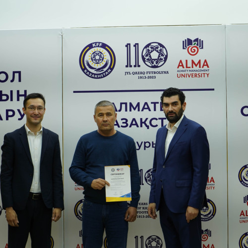 Educational program in football management officially launched in Kazakhstan