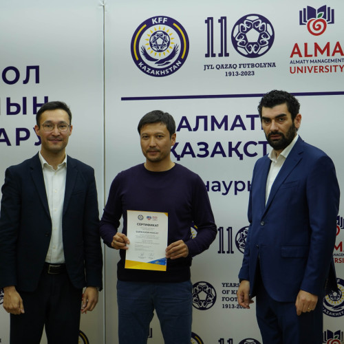 Educational program in football management officially launched in Kazakhstan