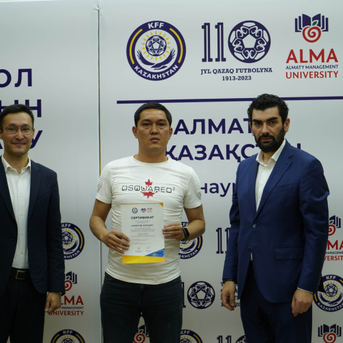 Educational program in football management officially launched in Kazakhstan
