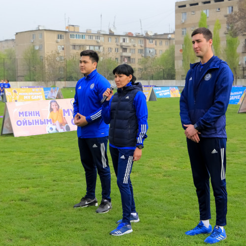 В Казахстане продолжается фестиваль футбола для девочек «Менің ойыным»