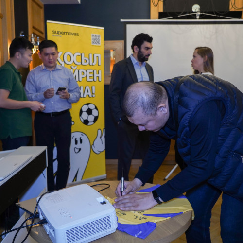 Supernovas: more free football training for children in Kazakhstan