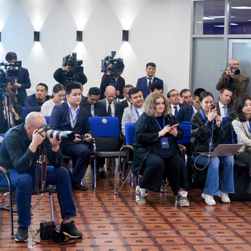 ҚФФ және ФИФА президенттерінің қатысуымен баспасөз мәслихаты өтті
