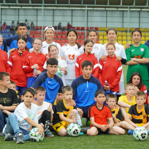 Football festival for children from orphanages held in Shymkent
