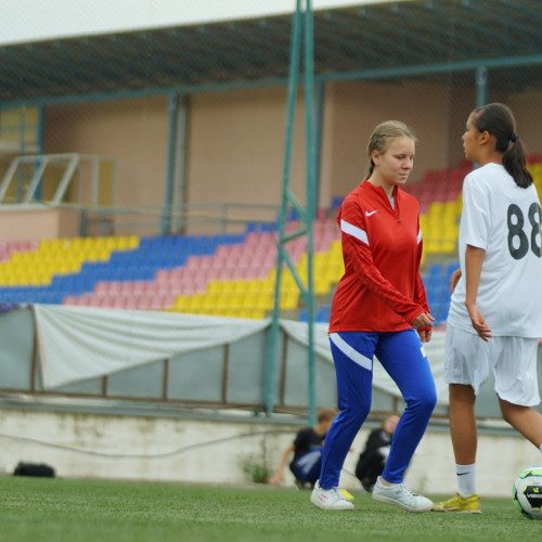 Football festival for children from orphanages held in Shymkent
