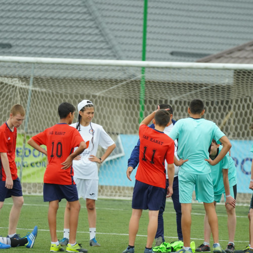 Football festival for children from orphanages held in Shymkent