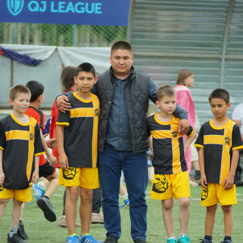 Football festival for children from orphanages held in Shymkent