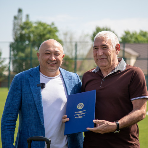 Футбольное поле названо в честь Сеильды Байшакова