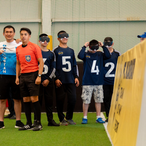 Завершилась шестая Паралимпиада РК по Blind Football