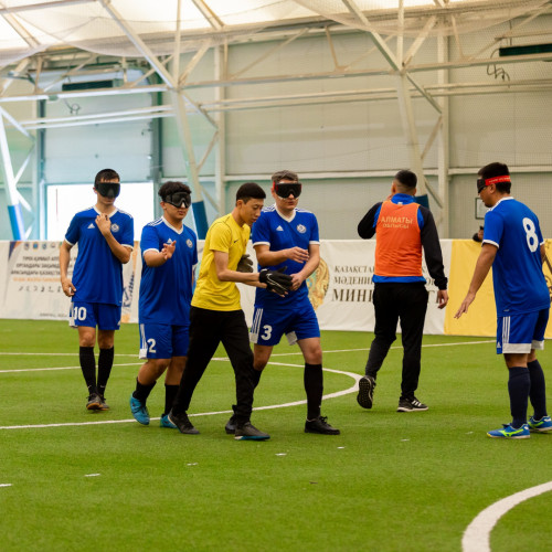 Завершилась шестая Паралимпиада РК по Blind Football