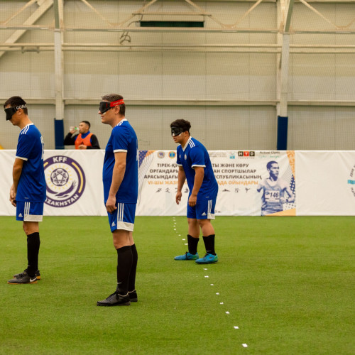 Завершилась шестая Паралимпиада РК по Blind Football