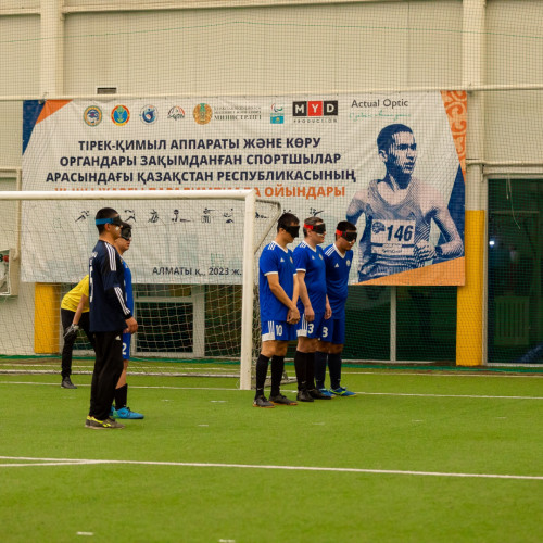 Завершилась шестая Паралимпиада РК по Blind Football