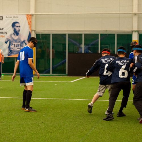 Завершилась шестая Паралимпиада РК по Blind Football
