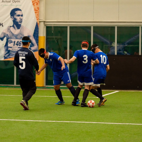 Завершилась шестая Паралимпиада РК по Blind Football