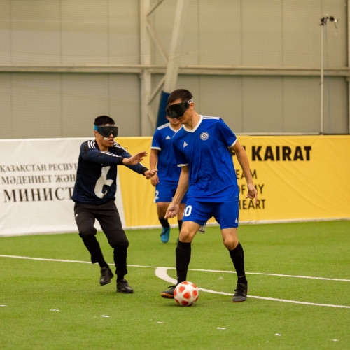 Завершилась шестая Паралимпиада РК по Blind Football