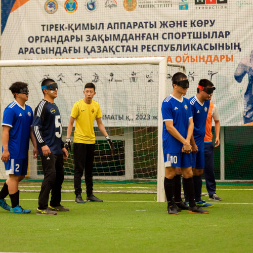 Завершилась шестая Паралимпиада РК по Blind Football