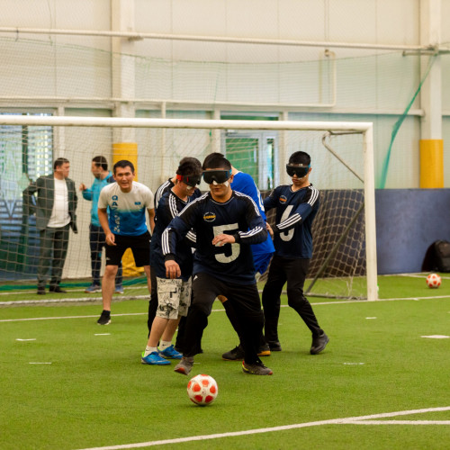 Завершилась шестая Паралимпиада РК по Blind Football