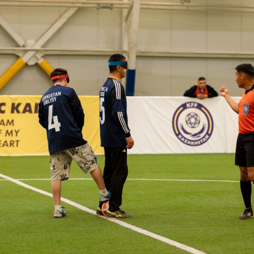 Завершилась шестая Паралимпиада РК по Blind Football