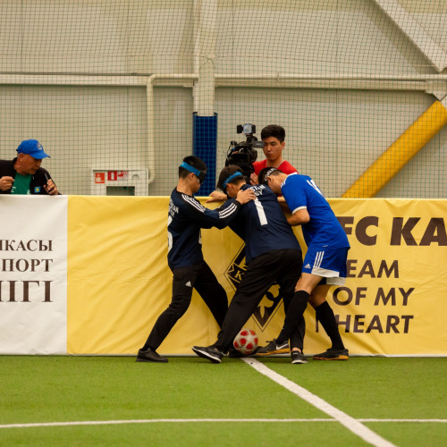 Завершилась шестая Паралимпиада РК по Blind Football