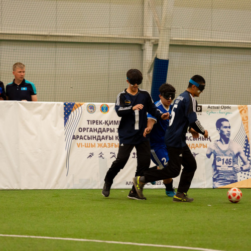 Завершилась шестая Паралимпиада РК по Blind Football