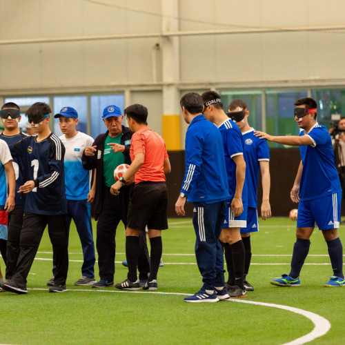 Завершилась шестая Паралимпиада РК по Blind Football