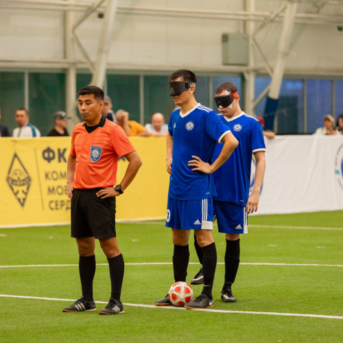 Завершилась шестая Паралимпиада РК по Blind Football