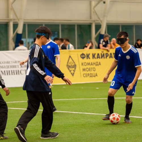 Завершилась шестая Паралимпиада РК по Blind Football