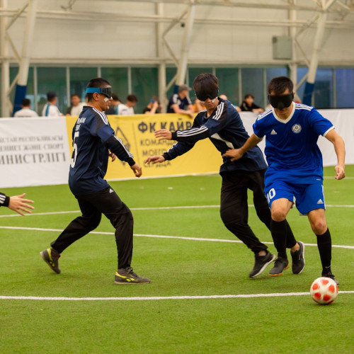 Завершилась шестая Паралимпиада РК по Blind Football
