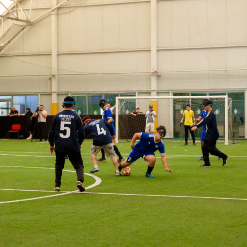 Завершилась шестая Паралимпиада РК по Blind Football