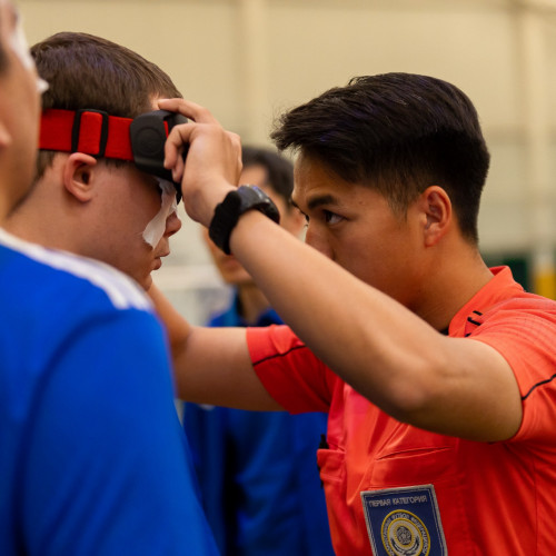 Завершилась шестая Паралимпиада РК по Blind Football
