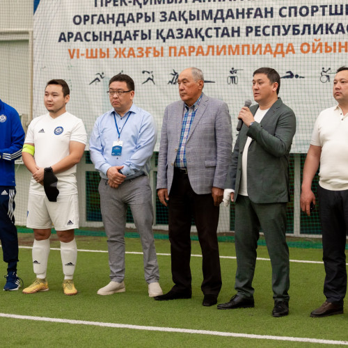 Завершилась шестая Паралимпиада РК по Blind Football