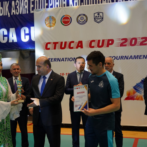 В Астане прошел футзальный турнир «CTUCA CUP» среди профсоюзных работников стран Центральной Азии