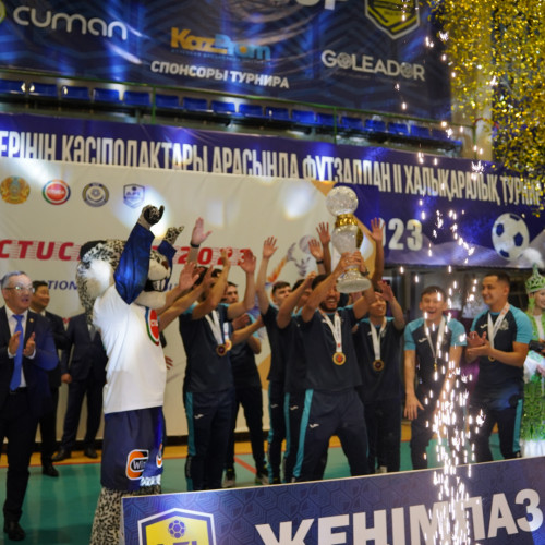 В Астане прошел футзальный турнир «CTUCA CUP» среди профсоюзных работников стран Центральной Азии